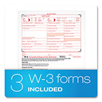 TOPS W-2 Tax Form/Envelope Kits, Six-Part Carbonless, 8.5 x 5.5, 2/Page, (24) W-2s and (1) W-3, 24/Sets view 4
