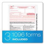 TOPS 1099-Div Tax Forms, Five-Part Carbonless, 5.5 x 8, 2/Page, (24) 1099s and (1) 1096 view 1