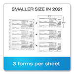 TOPS Four-Part 1099-NEC Continuous Tax Forms, 8.5 x 11, 2/Page, 24/Pack view 5