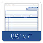 TOPS Snap-Off Shipper/Packing List, Three-Part Carbonless, 8.5 x 7, 1/Page, 50 Forms view 1