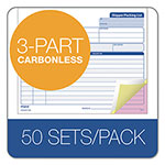 TOPS Snap-Off Shipper/Packing List, Three-Part Carbonless, 8.5 x 7, 1/Page, 50 Forms view 2