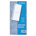 TOPS Memorandum Book, Two-Part Carbonless, 5 x 5.5, 2/Page, 100 Forms view 1
