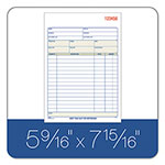 TOPS Sales Order Book, Two-Part Carbonless, 5.56 x 7.94, 1/Page, 50 Forms view 1