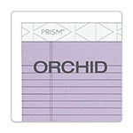 TOPS Prism + Colored Writing Pads, Narrow Rule, 50 Pastel Orchid 5 x 8 Sheets, 12/Pack view 1