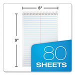 TOPS Steno Pad, Gregg Rule, Assorted Cover Colors, 80 White 6 x 9 Sheets, 4/Pack view 2
