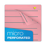 TOPS Prism Steno Pads, Gregg Rule, Pink Cover, 80 Pink 6 x 9 Sheets, 4/Pack view 2