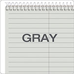 TOPS Prism Steno Pads, Gregg Rule, Gray Cover, 80 Gray 6 x 9 Sheets, 4/Pack view 3