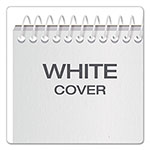 TOPS Reporter’s Notepad, Wide/Legal Rule, White Cover, 70 White 4 x 8 Sheets, 12/Pack view 3