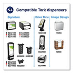 Tork Xpressnap Interfold Dispenser Napkins, 2-Ply, 6.5 x 8.5, White, 500/Pack, 12 Packs/Carton view 1