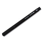 TRU RED™ Pen Style Permanent Marker, Extra-Fine Needle Tip, Black, Dozen view 1