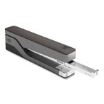 TRU RED™ Desktop Aluminum Full Strip Stapler, 25-Sheet Capacity, Gray/Black view 1
