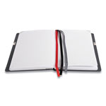 TRU RED™ Large Mastery with Pocket Journal, Narrow Rule, Charcoal/Red Cover, 8 x 10, 192 Sheets view 2