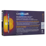 Uni-Ball Signo 207 Needle Point Retractable Gel Pen, 0.7mm, Blue Ink, Black Barrel, Dozen view 4