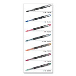 Uni-Ball VISION ELITE Stick Roller Ball Pen, Bold 0.8 mm, Assorted Ink/Barrel, 8/Pack view 3
