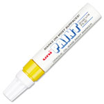 uni®-Paint Permanent Marker, Broad Chisel Tip, Yellow view 1