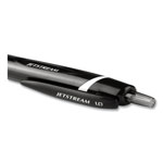 Uni-Ball Jetstream Elements Ballpoint Pen, Retractable, Medium 1 mm, Assorted Ink and Barrel Colors, 6/Pack view 3