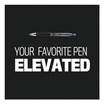 Uni-Ball 207 Plus+ Gel Pen, Retractable, Medium 0.7 mm, Blue Ink, Black Barrel, Dozen view 2