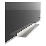 U Brands Black Glass Dry Erase Board, 70 x 47 view 3
