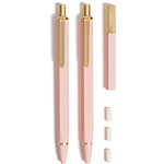 U Brands Cambria Mechanical Pencils - #2 Lead - Refillable - Matte Blush Barrel - 1 Pack view 2
