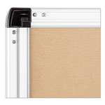 U Brands PINIT Magnetic Dry Erase Board, 24 x 18, White view 3