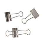 U Brands Binder Clips, Small, Silver, 72/Pack view 2