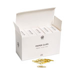U Brands Paper Clips, Medium, Gold, 1,000/Pack view 4