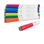 U Brands Medium Point Dry Erase Markers, Medium Chisel Tip, Assorted Colors, 10/Pack view 3