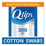 Q-tips® Cotton Swabs, Antibacterial, 300/Pack, 12/Carton view 1