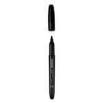 Universal Pen-Style Permanent Marker, Fine Bullet Tip, Black, Dozen view 2