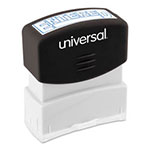 Universal Message Stamp, ENTERED, Pre-Inked One-Color, Blue view 1