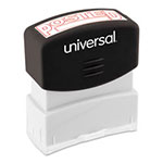 Universal Message Stamp, POSTED, Pre-Inked One-Color, Red view 1