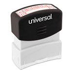 Universal Message Stamp, RECEIVED, Pre-Inked One-Color, Red view 1
