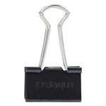 Universal Binder Clip Zip-Seal Bag Value Pack, Medium, Black/Silver, 36/Pack view 5