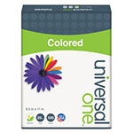 Universal Deluxe Colored Paper, 20 lb Bond Weight, 8.5 x 11, Canary, 500/Ream view 5