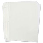 Universal Top-Load Poly Sheet Protectors, Heavy Gauge, Nonglare, Clear 50/Pack view 3
