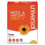 Universal Copy Paper, 92 Bright, 20lb, 8.5 x 11, White, 500 Sheets/Ream, 10 Reams/Carton orginal image
