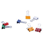 Universal Binder Clips with Storage Tub, Mini, Assorted Colors, 60/Pack view 1