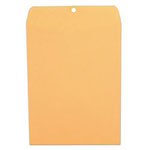 Universal Kraft Clasp Envelope, #90, Square Flap, Clasp/Gummed Closure, 9 x 12, Brown Kraft, 100/Box view 2