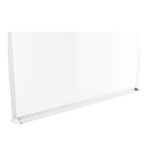 Universal Melamine Dry Erase Board with Aluminum Frame, 24 x 18, White Surface, Anodized Aluminum Frame view 2