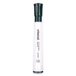 Universal Dry Erase Marker, Broad Chisel Tip, Black, Dozen view 1