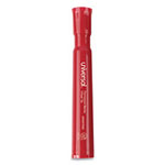 Universal Dry Erase Marker, Broad Chisel Tip, Red, Dozen view 1