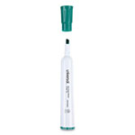 Universal Dry Erase Marker, Broad Chisel Tip, Green, Dozen view 1