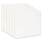 Universal Lap/Learning Dry-Erase Board, Unruled, 11.75 x 8.75, White Surface, 6/Pack view 1