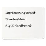 Universal Lap/Learning Dry-Erase Board, Unruled, 11.75 x 8.75, White Surface, 6/Pack view 2