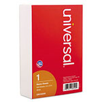 Universal Loose White Memo Sheets, 4 x 6, Unruled, Plain White, 500/Pack view 1