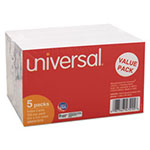 Universal Ruled Index Cards, 3 x 5, White, 500/Pack view 2