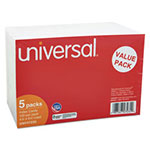 Universal Ruled Index Cards, 4 x 6, White, 500/Pack view 2