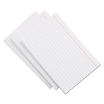 Universal Ruled Index Cards, 5 x 8, White, 500/Pack view 4