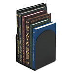 Universal Magnetic Bookends, 6 x 5 x 7, Metal, Black, 1 Pair view 1