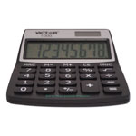Victor 1000 Minidesk Calculator, Solar/Battery, 8-Digit LCD view 4